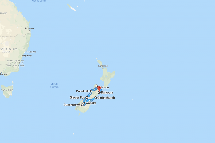 Visiter l’île du sud de la Nouvelle-Zélande en 2 semaines