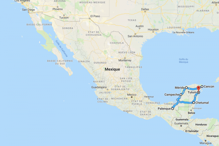 Visiter le Yucatán au Mexique en 1 semaine