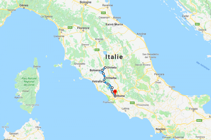 Road trip Italie