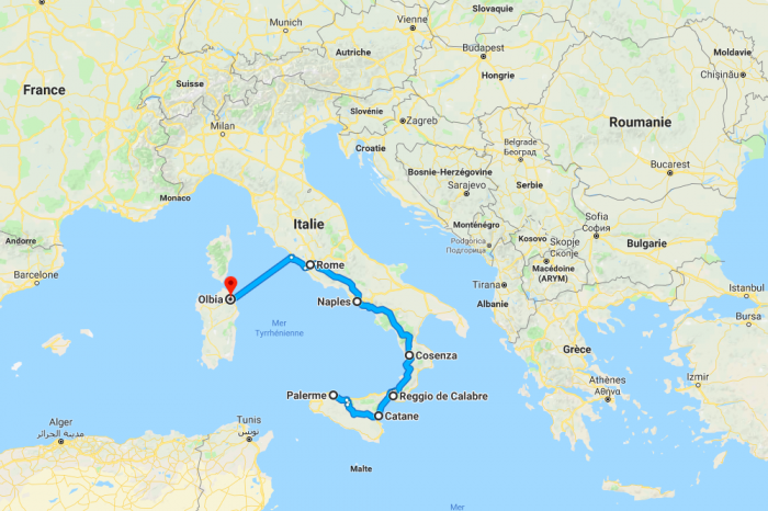 Visiter le sud de l’Italie et la Sardaigne en 2 semaines