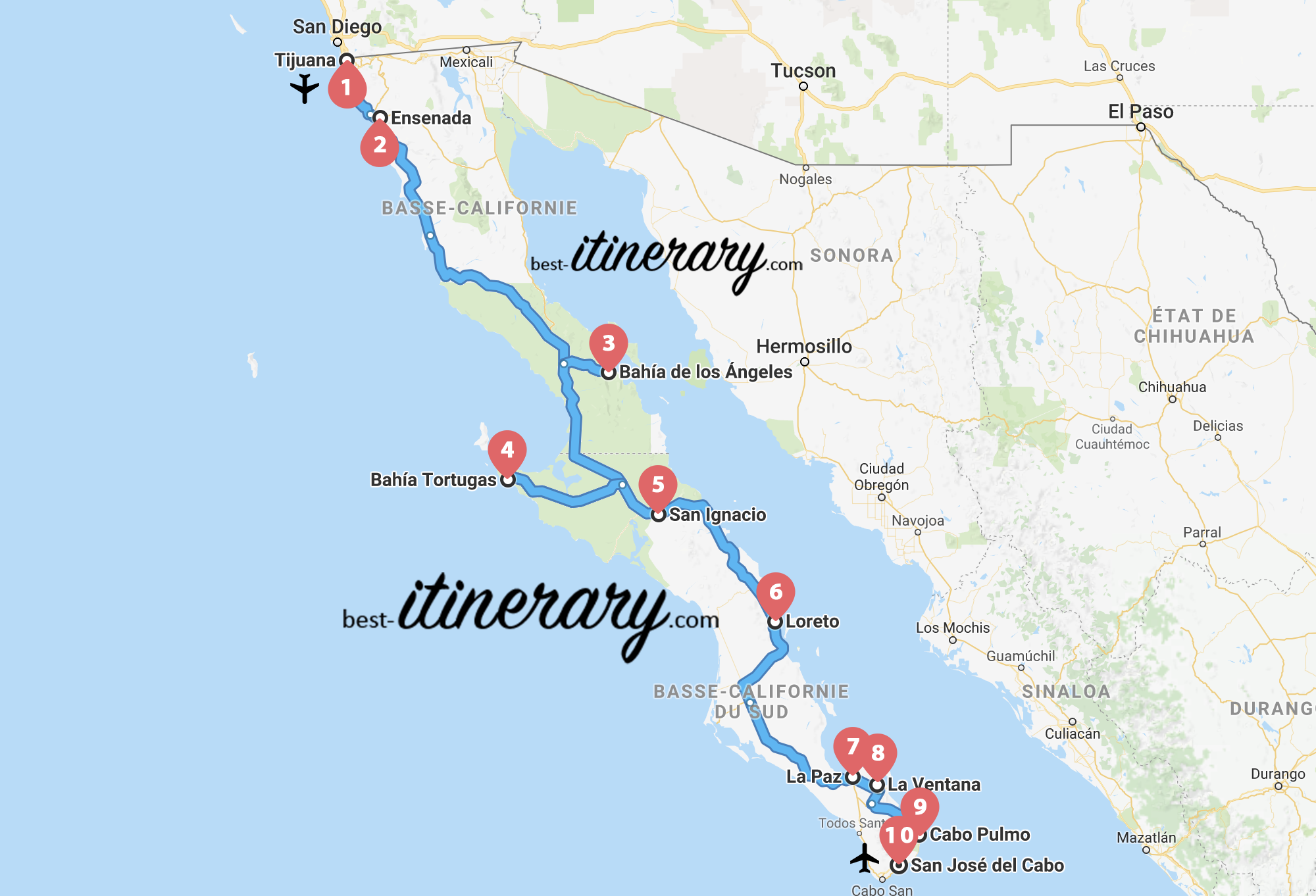 mexique-itineraire-voyage-6-carte