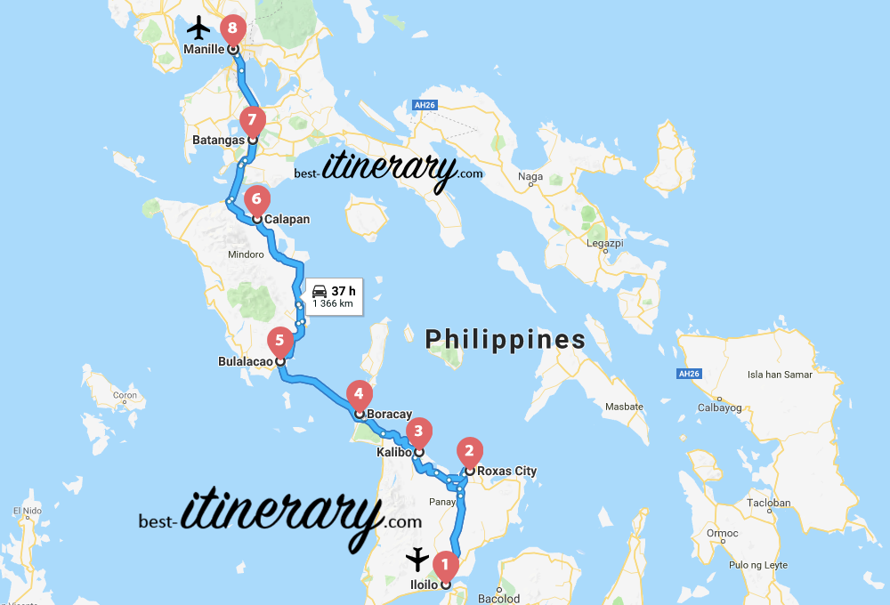 philippines-itineraire-voyage-5-carte