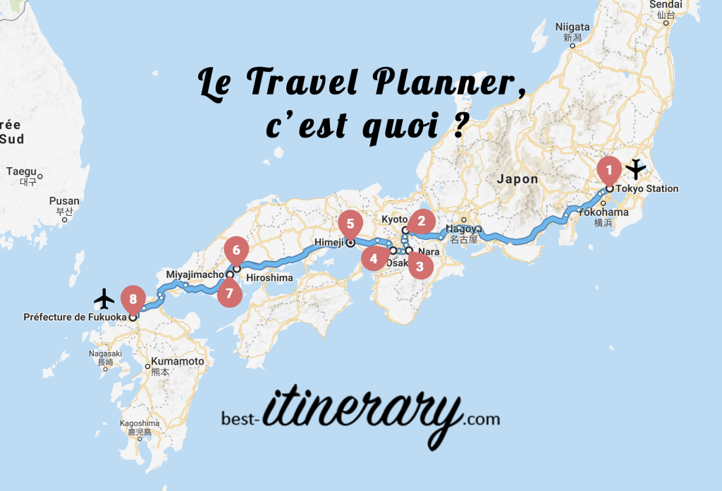 map travel planner