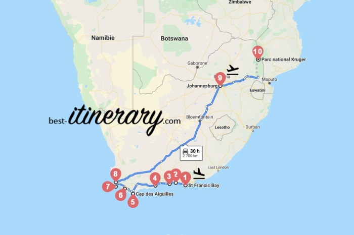 Visiter l’Afrique du Sud en 2 semaines