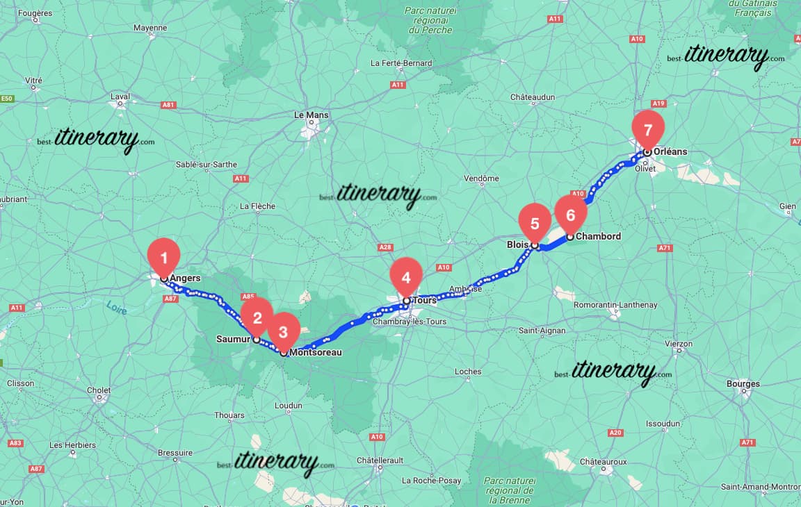 carte-itineraire-loire-10-jours-roadtrip-voyage-velo