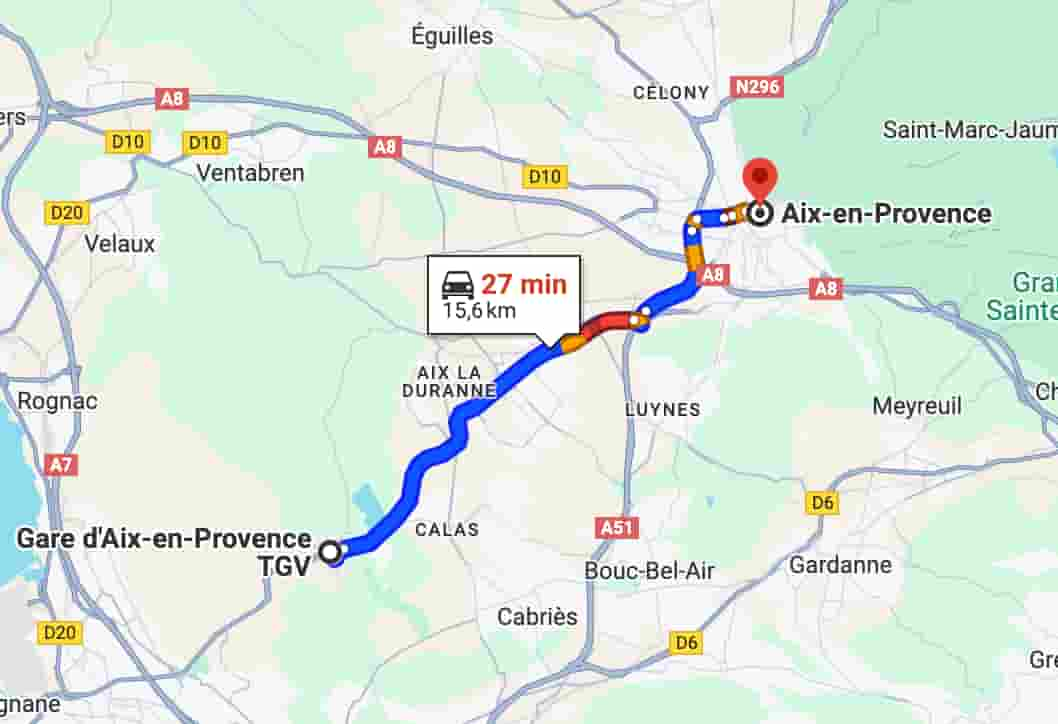 carte-aix-en-provence-road-trip-sud-est-france